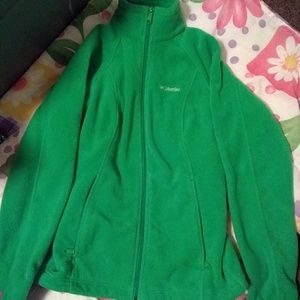 Columbia zip-up sweater C: